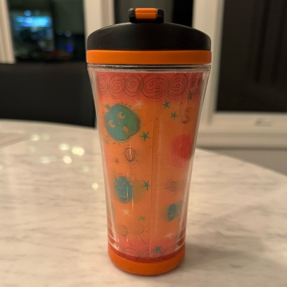 Starbucks Halloween pumpkin 8oz tumbler